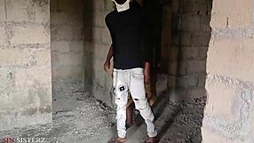 Why not fuck me hard in this uncompleted building with your big black cock?