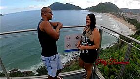 Latina Paty Bumbum Can't Resist Alex Lima's Big Cock At Work