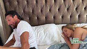 Step daughter experiences horny delight from vr to reality fucking