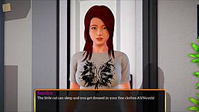 赤毛美女が新居で巨根騎乗位で跨がりまくる