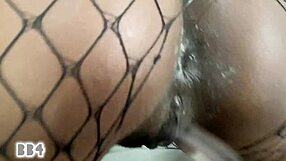 african university student in bed costumes fucking big black cock creampie and cumshot