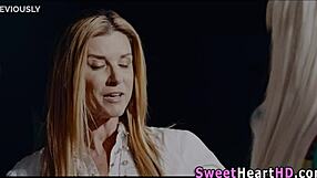 What Happens When A Teen Babe Bathes With A Milf?