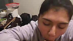 My gf can't stop sucking my cock