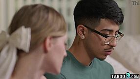 Teen Cheerleader Melody Marks Loses Virginity to Shy Guy's Dark Cock