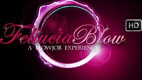 PRETTY Pink Babe GIVES Sensual BLOWJOB and FACIAL!