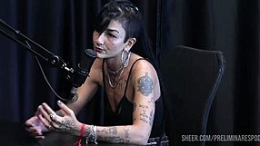 latina in lingerie humiliates you outdoors?