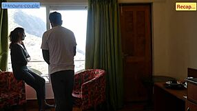 I get so naughty with sexy rachna, fucking her hard with dirty talk and rimjob