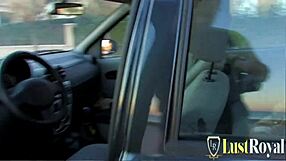 Busty Babe Takes Cock with Legs Spreading Wide Open