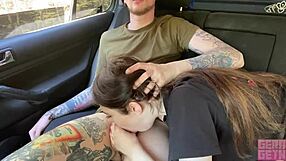 Get That Blowjob In The Car Now!