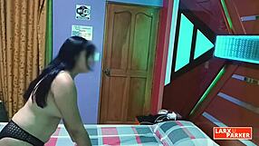 Latina Esther From Chiclayo Shows Huge Hairy Ass In Doggy Spanking