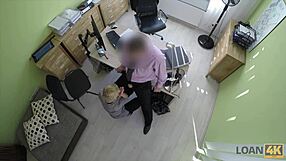 Blonde Teen Fucks Agent for Cash in Casting