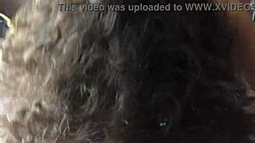 pretty pawg gives a long blowjob until the guy nuts in her mouth.