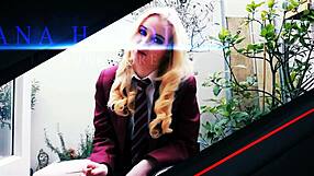 18 Year Old Emo Sucks Headmaster's Cumshot