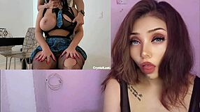 Wow, Busty Latina Schoolgirl Seduces Stepfather!