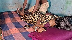 Desi wife feels intense pleasure during quickie pussy fuck.