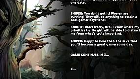 nerd avoids dates to play games and watch anime