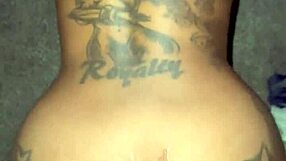 Ebony Amateurs Bent Over Riding Big Black Cocks Roughly