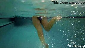 pool scene with vicky vette