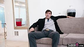 Young Guy Gets Reverse Gangbanged By Five Huge-Boobed Blonde MILFs – Wow!