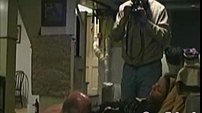 candi annie poses in stockings and lingerie for photoshoot