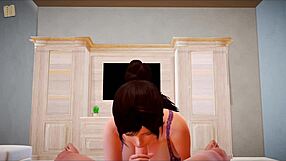 my new family episode with big ass brunette getting monster cock 😏