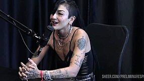 latina in lingerie humiliates you outdoors?