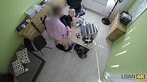 Blonde Teen Fucks Agent for Cash in Casting