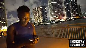 Jessica Jewels takes a facial after deepthroat