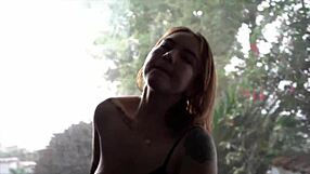 Latina Redhead Screams During Hardcore Quickie In Mansion!