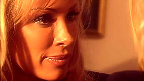 Blonde Milf's Emotional Journey In Classy Lesbian Strapon Fucking And Ass Licking