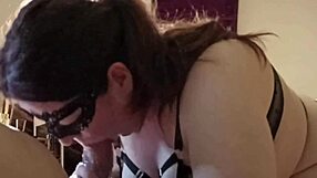 She Gets Her Throat Fucked So Hard, Causing Huge Floppy Snorts In This Homemade Scene