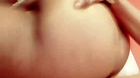 what's in this retro blue film update with tight pussy and cock action?