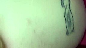 Home video of blonde bent over sucking black cock doggystyle.