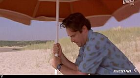 Clotilde courau and charlotte rampling share a kiss