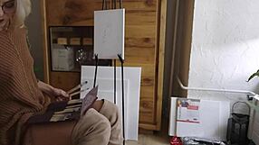 painting a pussy flower