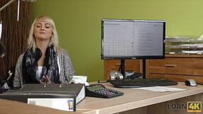 Blonde Teen Fucks Agent for Cash in Casting