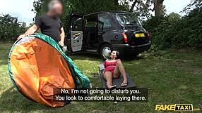 Fake Taxi: British Luci Reign Fucks Taxi Driver's Huge White Cock?