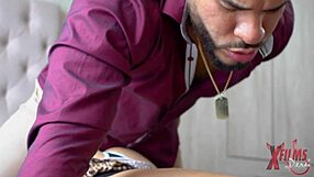 hey neighbor chats with curvy venezuelan woman during casual outdoor interview