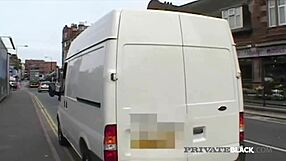 Curvy British Milf Mazel Enjoys Double Penetration with Toy and Big Black Cock