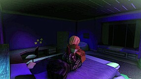 Cheating girlfriend visits while her boyfriend is away