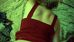 Blonde Teen's Birthday Surprise Turns into Hardcore Creampie Fuck with Big Cock Pounding Her Tight Pussy at Party