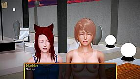 Redhead rides big cock in cowgirl at new family home