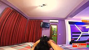 Intense Blooper Blowjob in Mexican Casting Interview