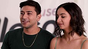 naturally busty babe hailey rose has an intense threesome with dorian del isla and her man max fills