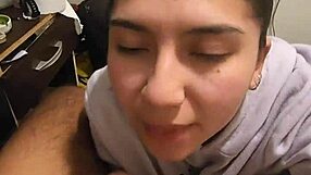 My gf can't stop sucking my cock