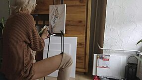 painting a pussy flower