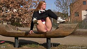 Chrissy Fox Outdoor Pissing Scene