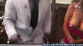 Horny whore enjoys spanking with big cock in interracial oral scene