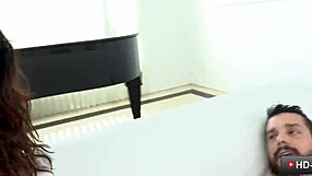 Hot brunette teen loves massive dicks in her holes deep and rough