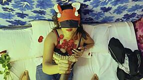 Hot Indian coed's first time sex 😏